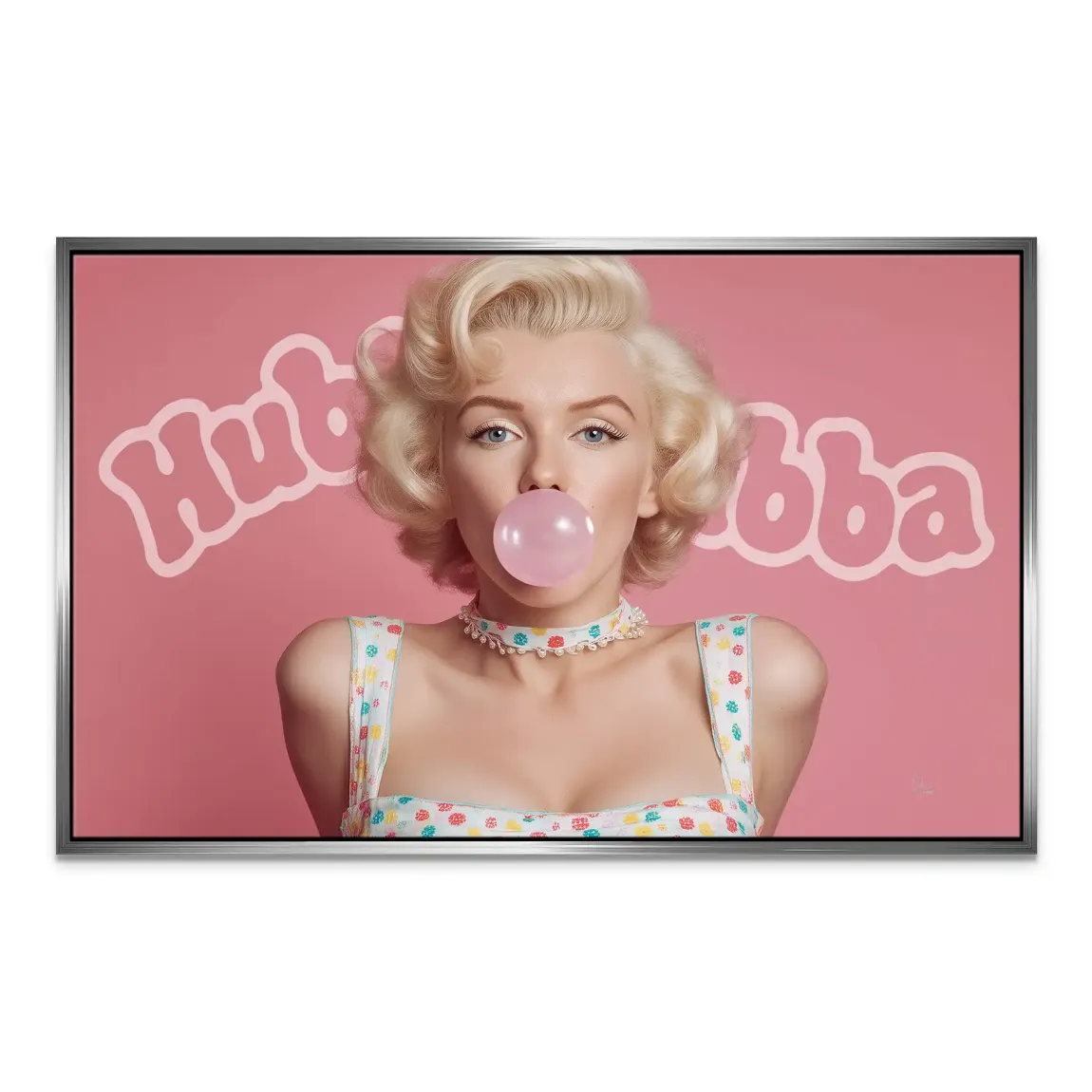 Marilyn Monroe Hubba Glam Leinwand Bild