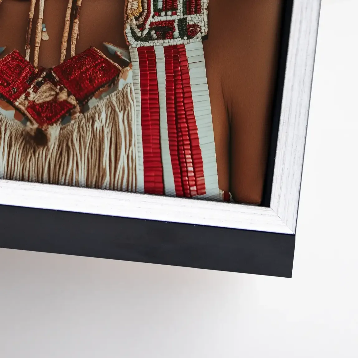 Die Indianerin Leinwand Bild