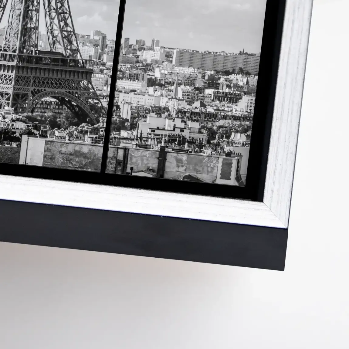 Paris Skyline View Leinwand Bild