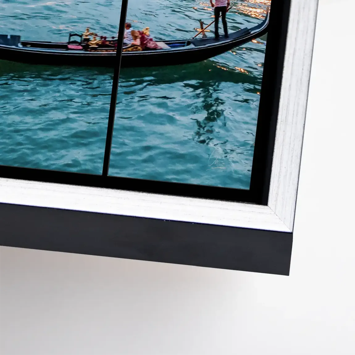 Lichter von Venedig Leinwand Bild