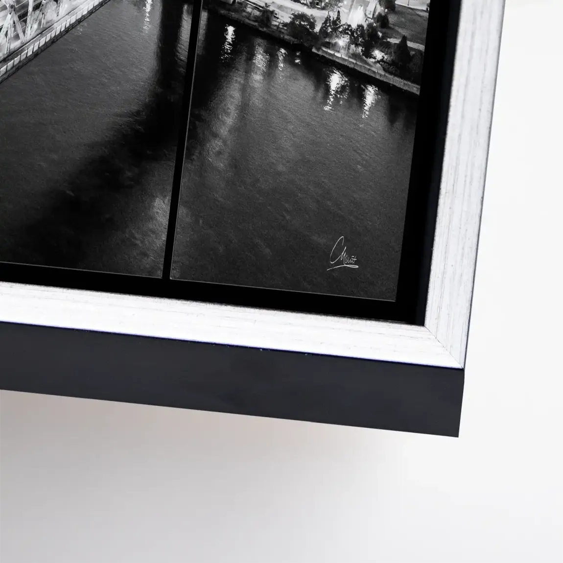 Bridge Lights New York Leinwand Bild