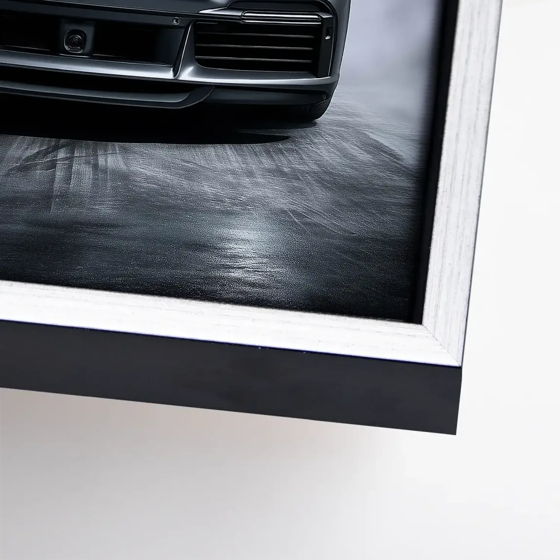 Silver Legend Porsche 911 Leinwand Bild