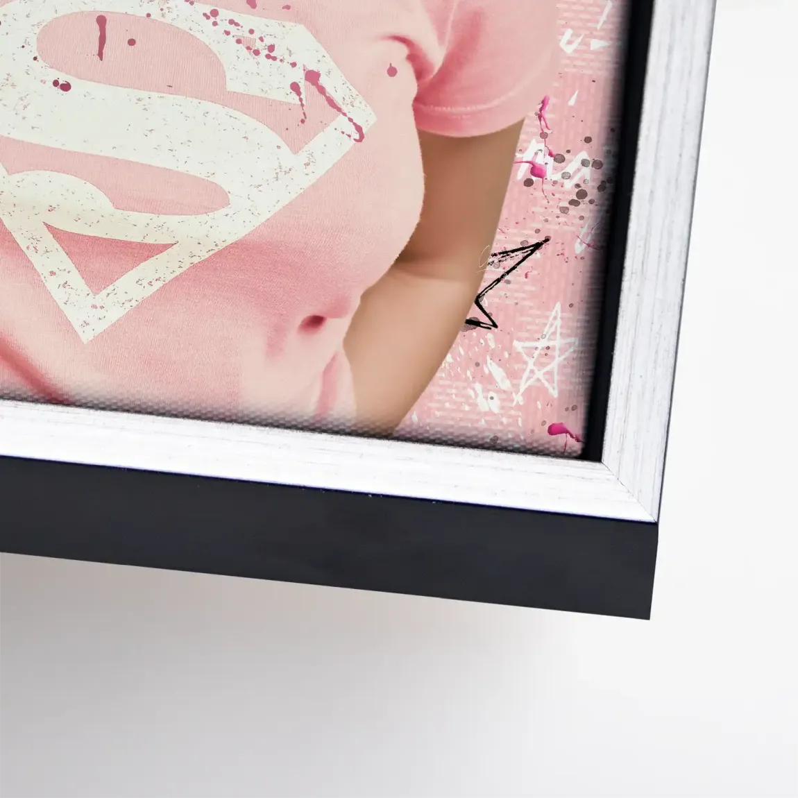 Marilyn Monroe Superman Leinwand Bild