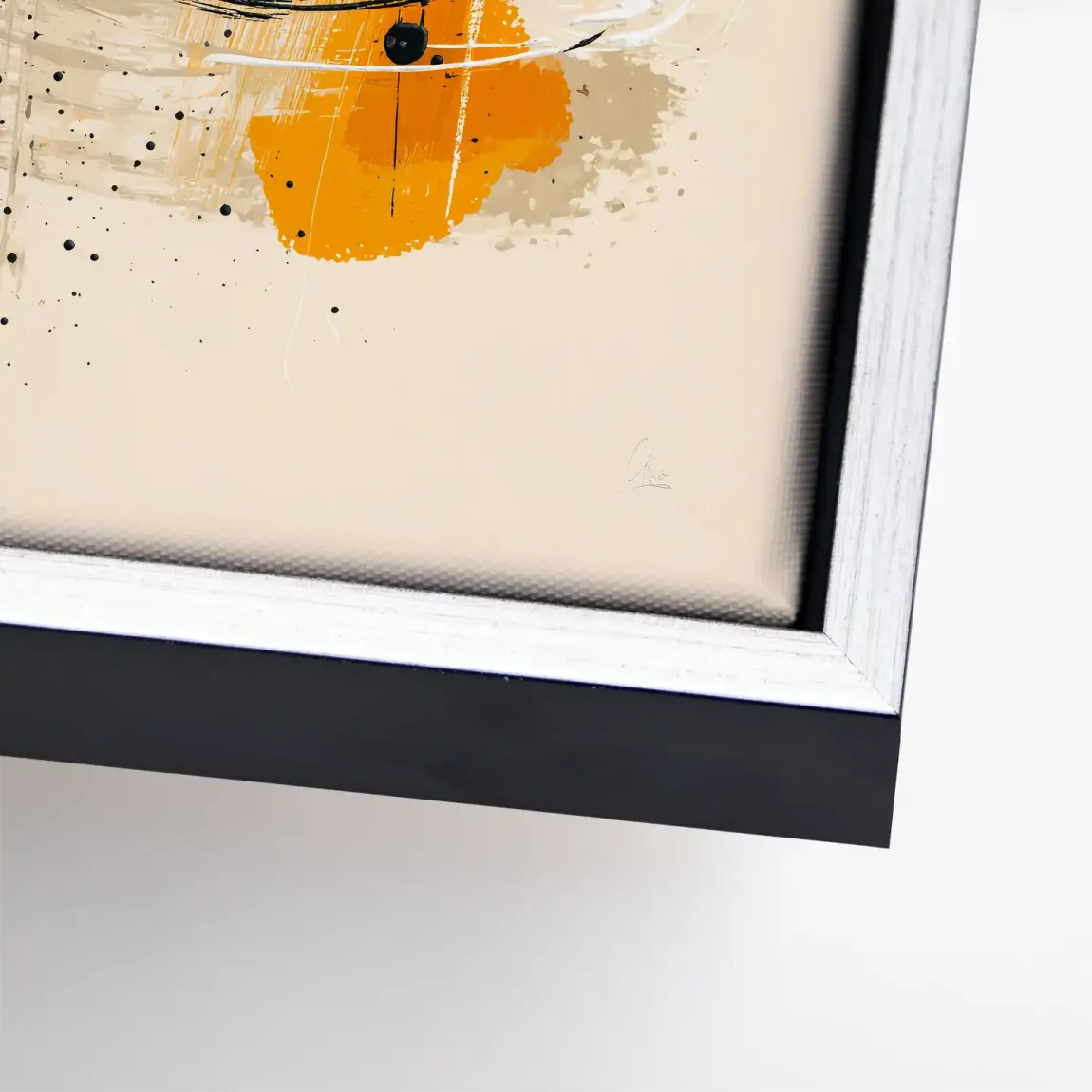 Modern Energie Abstrakt Leinwand Bild