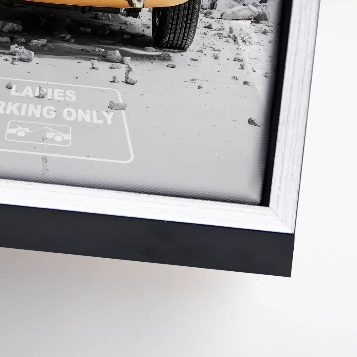 Luxury Shopping Leinwand Bild