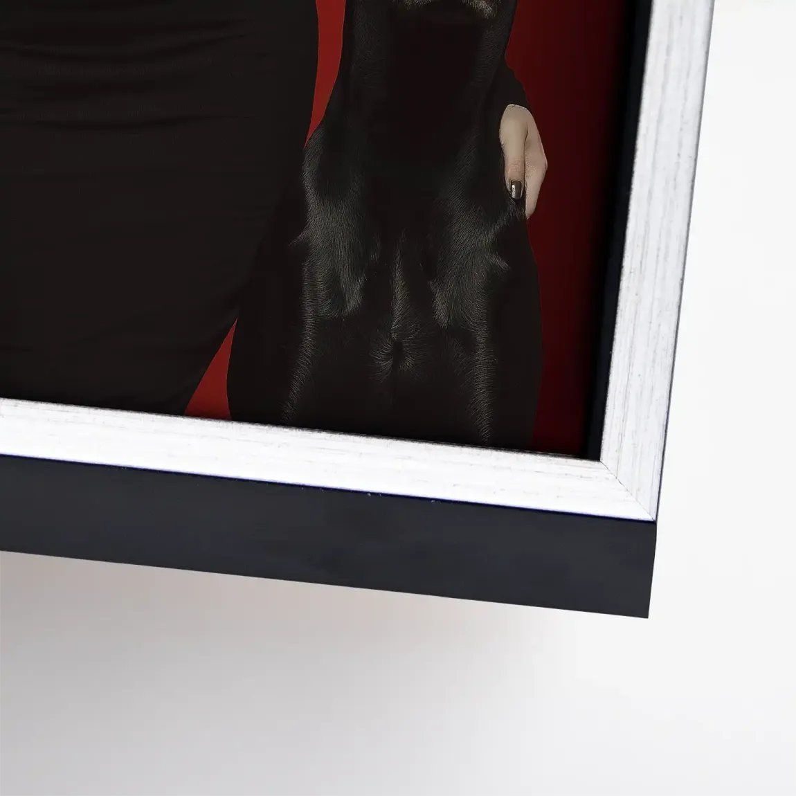 Marilyn Red Coco Leinwand Bild