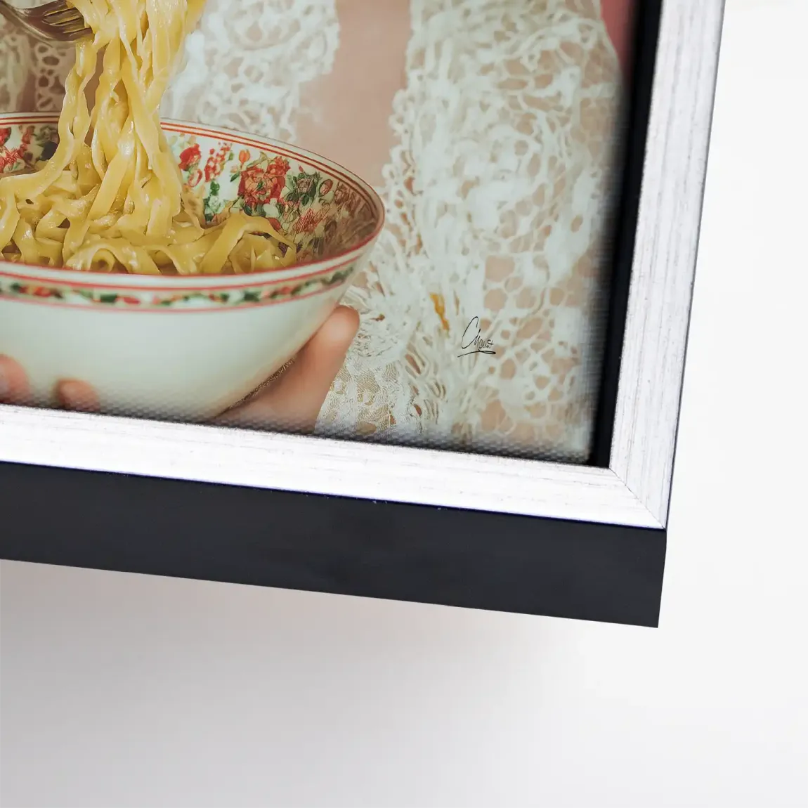 Bella Noodle Moments Leinwand Bild