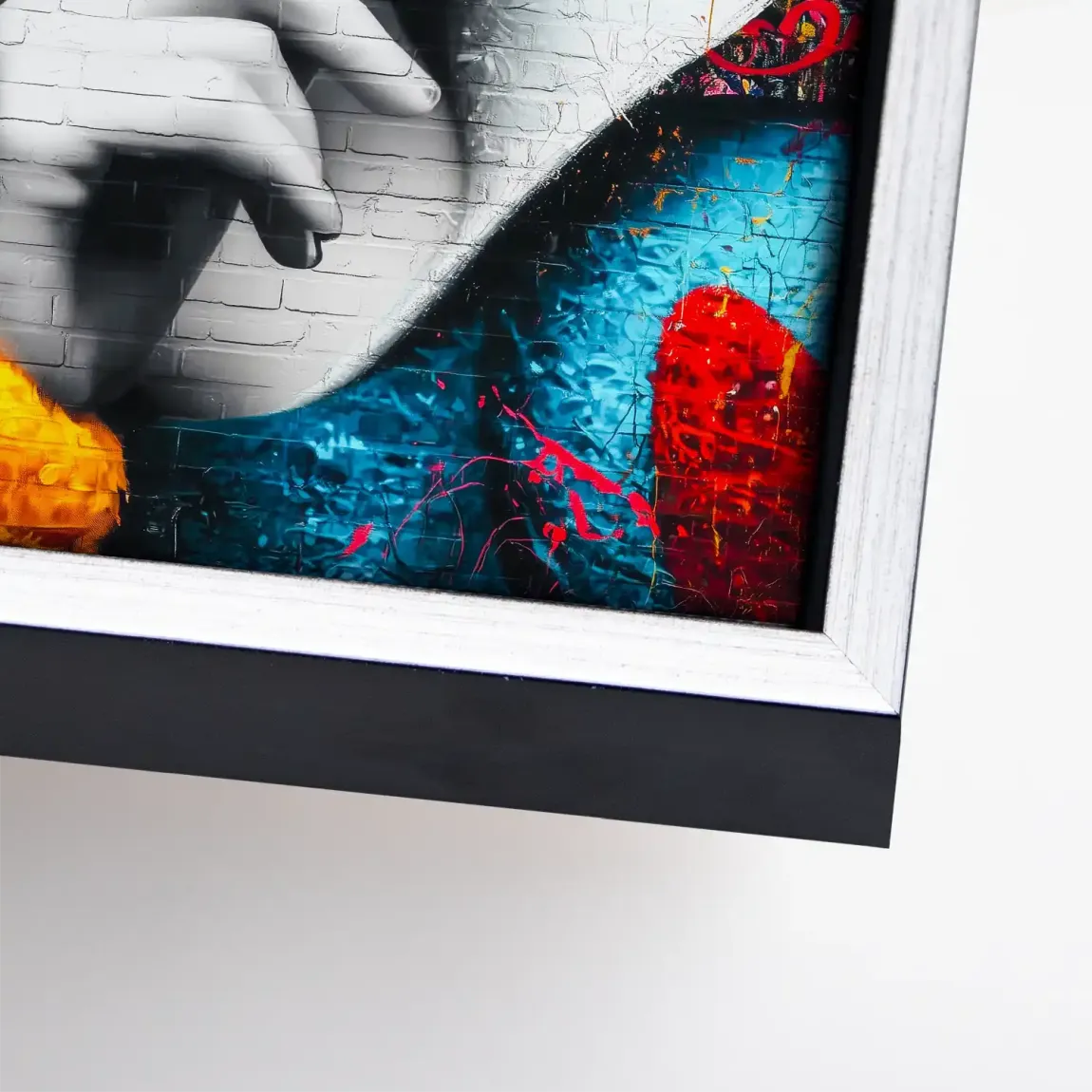 Schneewittchen Silent Pop Art Leinwand Bild