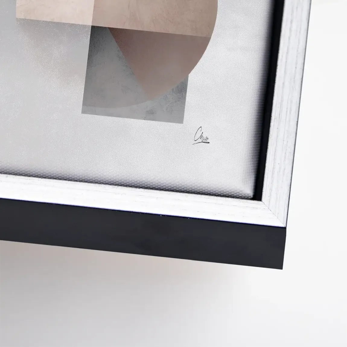 Soft Circles Leinwand Bild