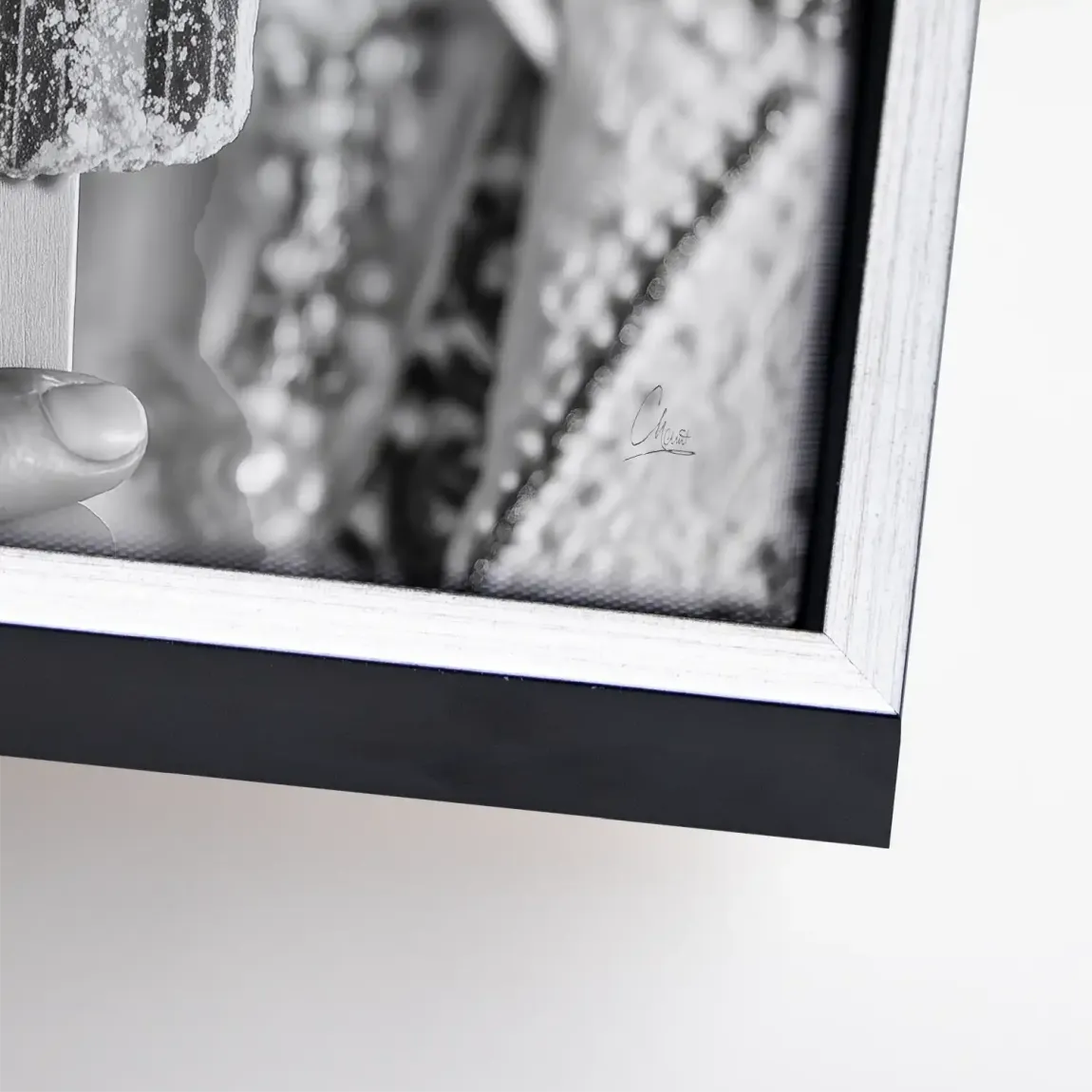 Gucci Ice Noir Leinwand Bild