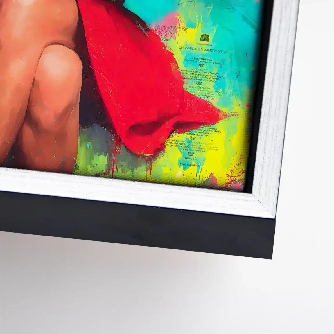 Audrey Hepburn News Pop Art Leinwand Bild INGALERIE