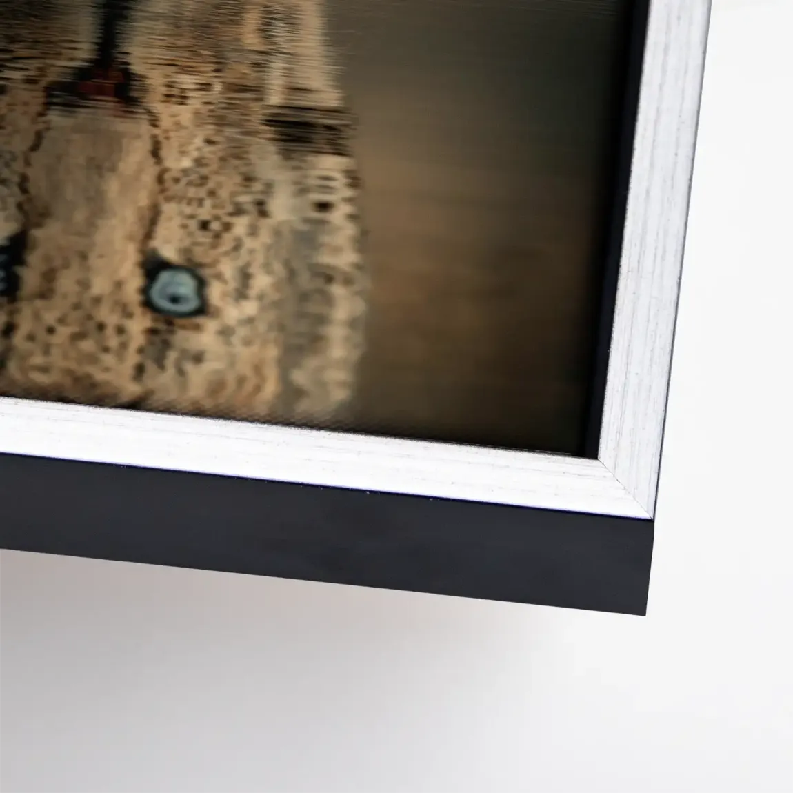 Silent Leopard Leinwand Bild