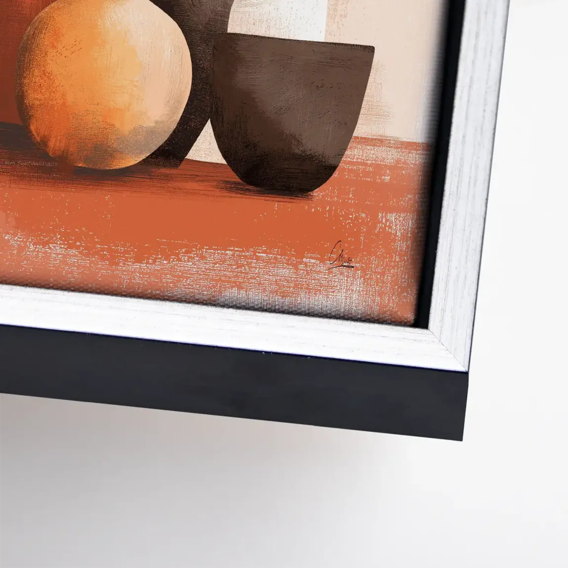 Terracotta Grace Leinwand Bild