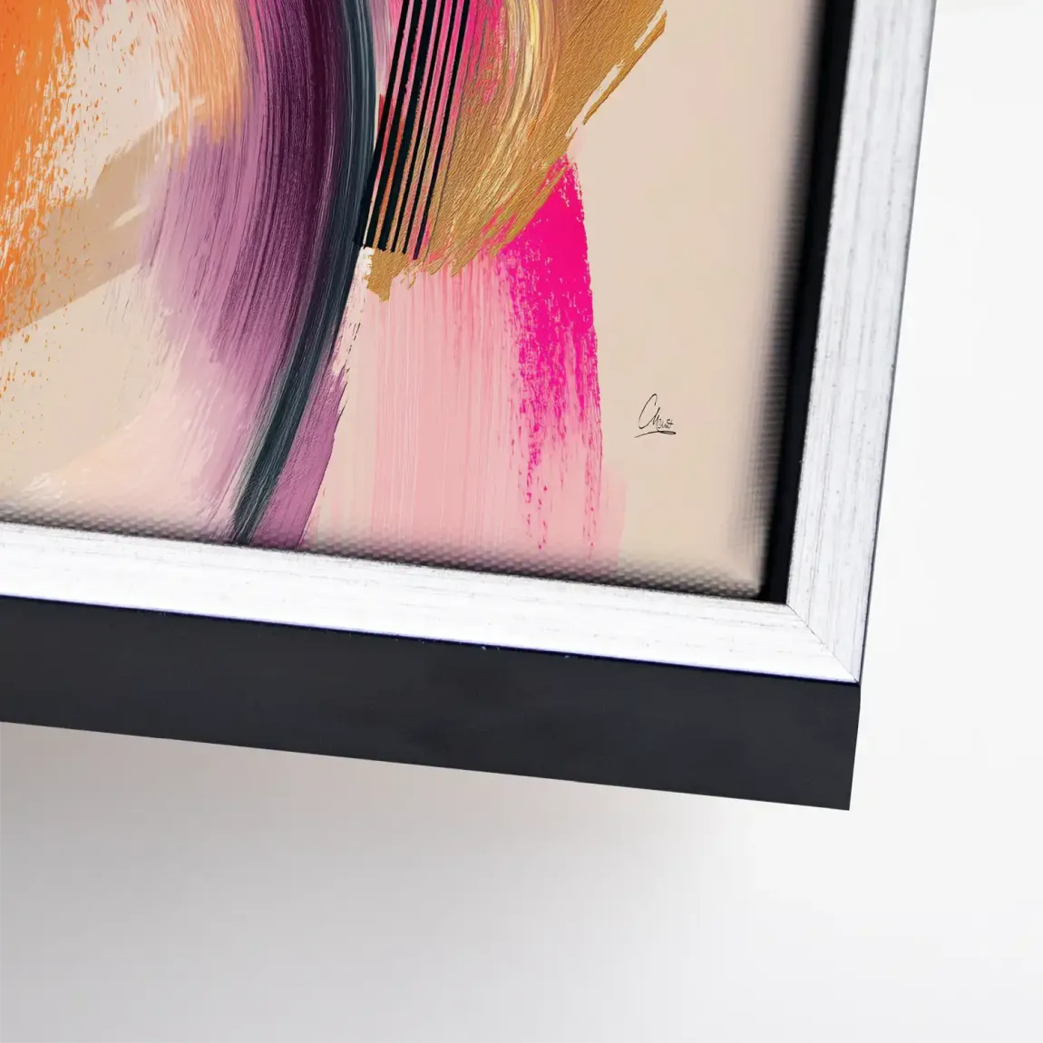 Amber Wave Leinwand Bild