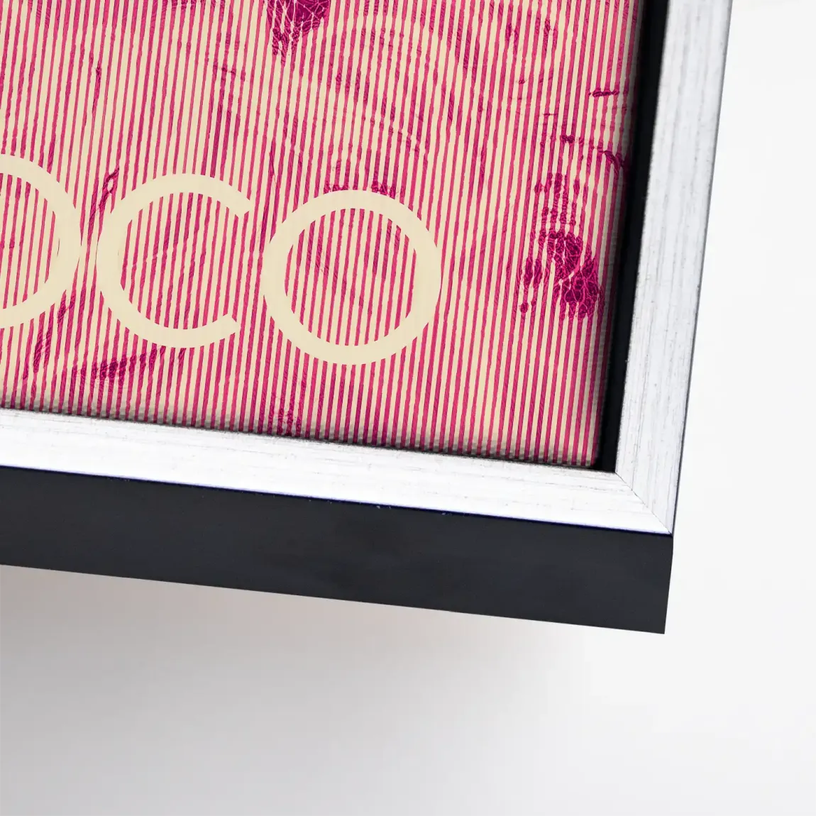 Coco Vision in Pink Leinwand Bild INGALERIE