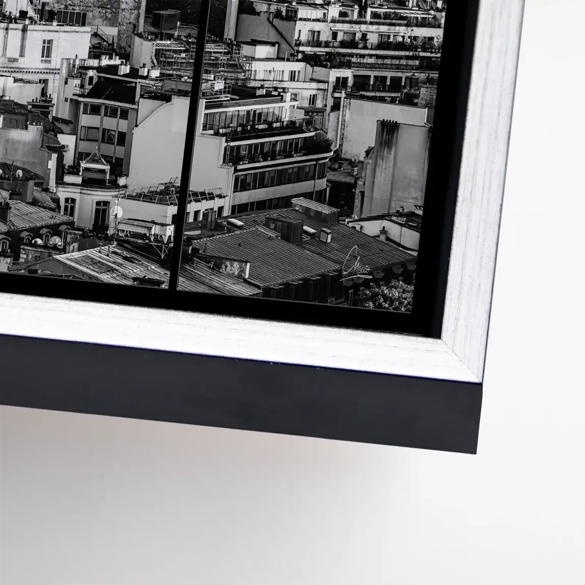 Eiffelturm über Paris Leinwand Bild