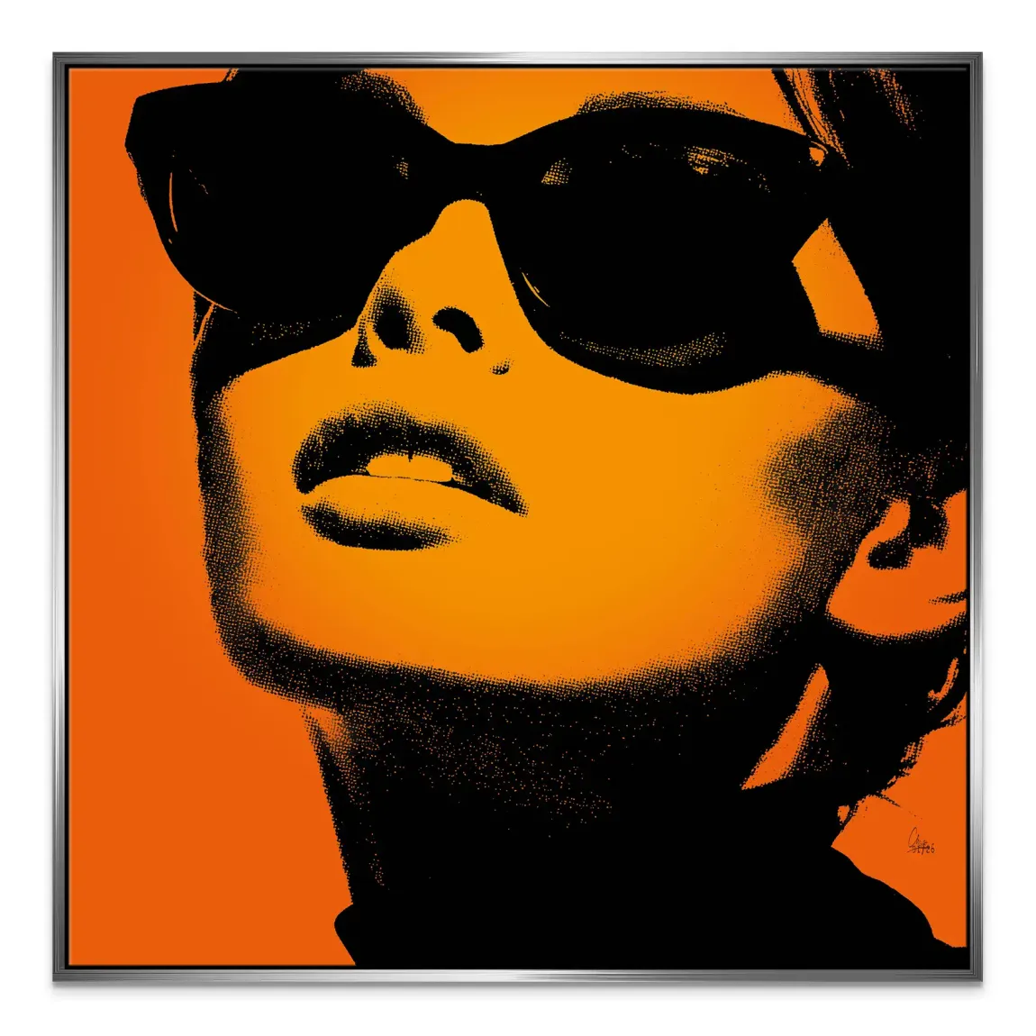 Amber Diva Leinwand Bild