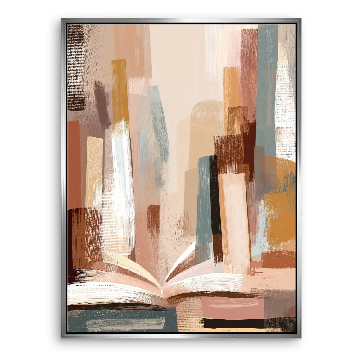 Open Mind Abstrakt Leinwand Bild