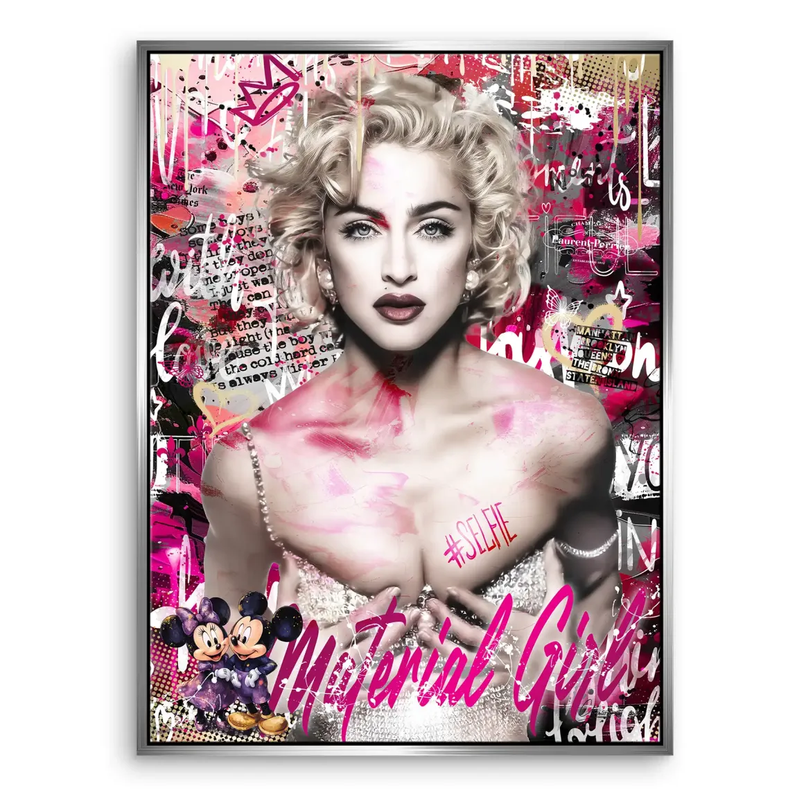 Pop Queen Vibes Leinwand Bild