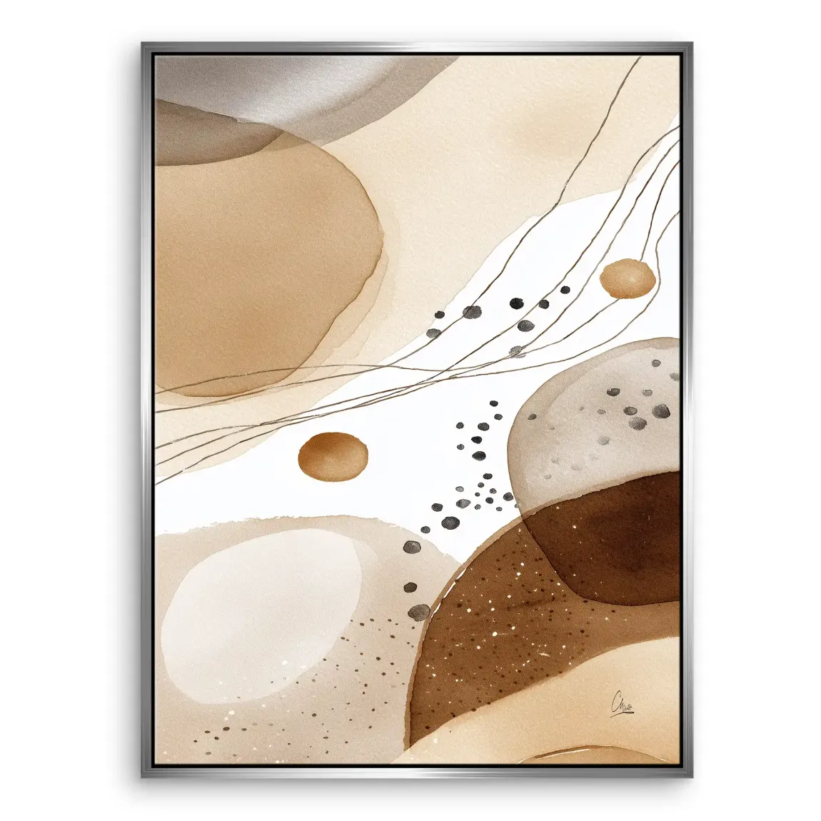 Desert Mirage Leinwand Bild