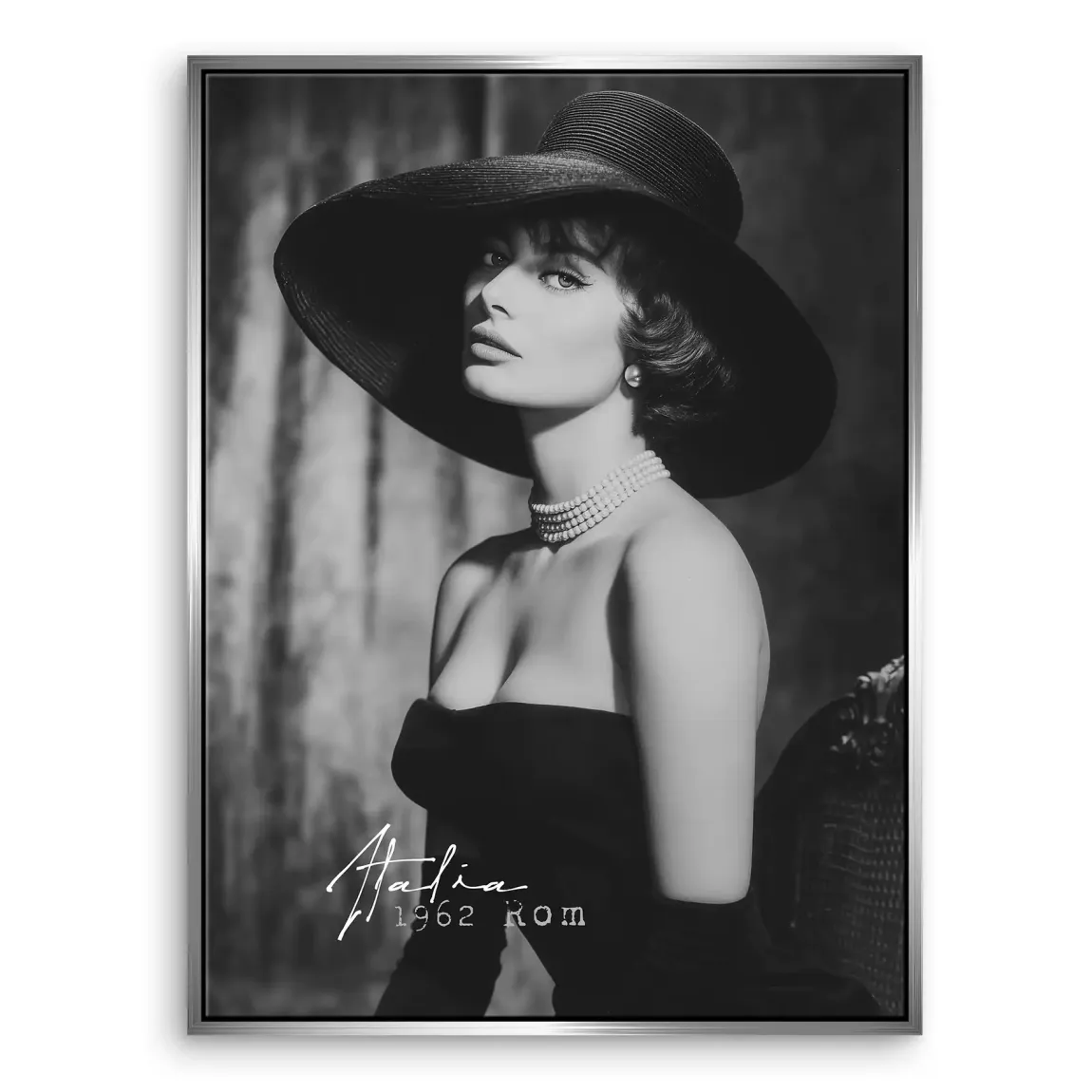 Sophia Loren Italia Leinwand Bild