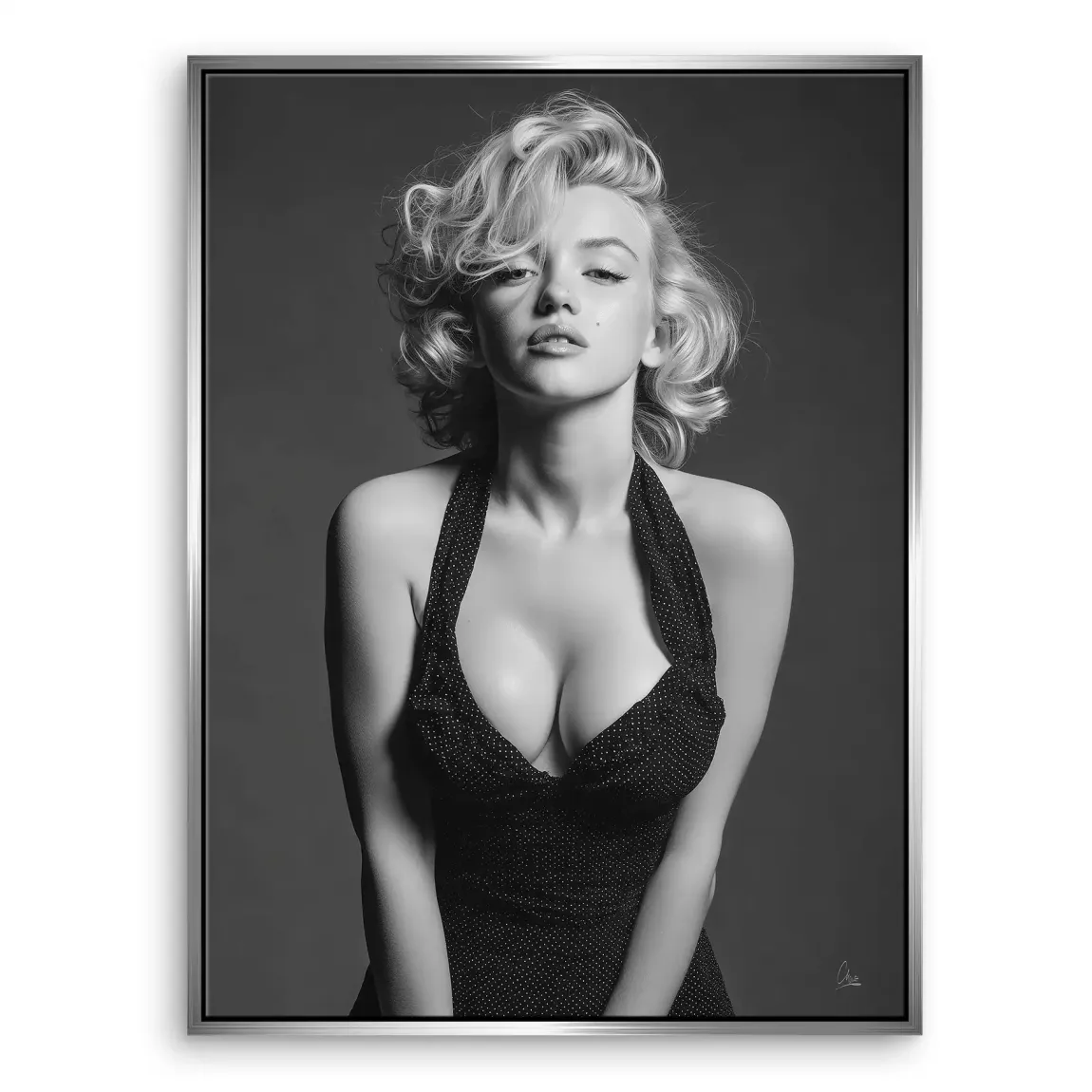 Marilyn Monroe Charm Leinwand Bild
