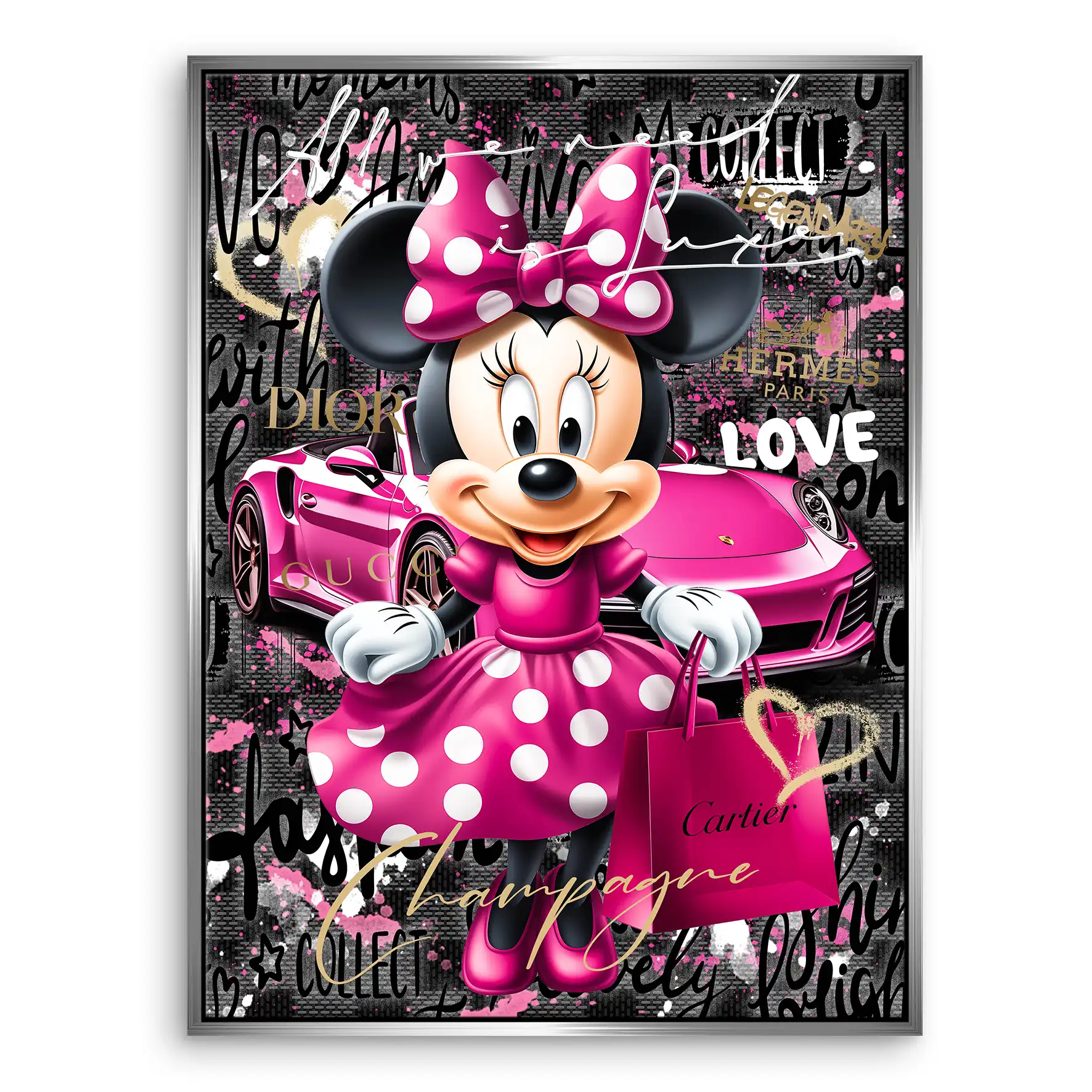 Minnie Need Luxe Leinwand Bild INGALERIE