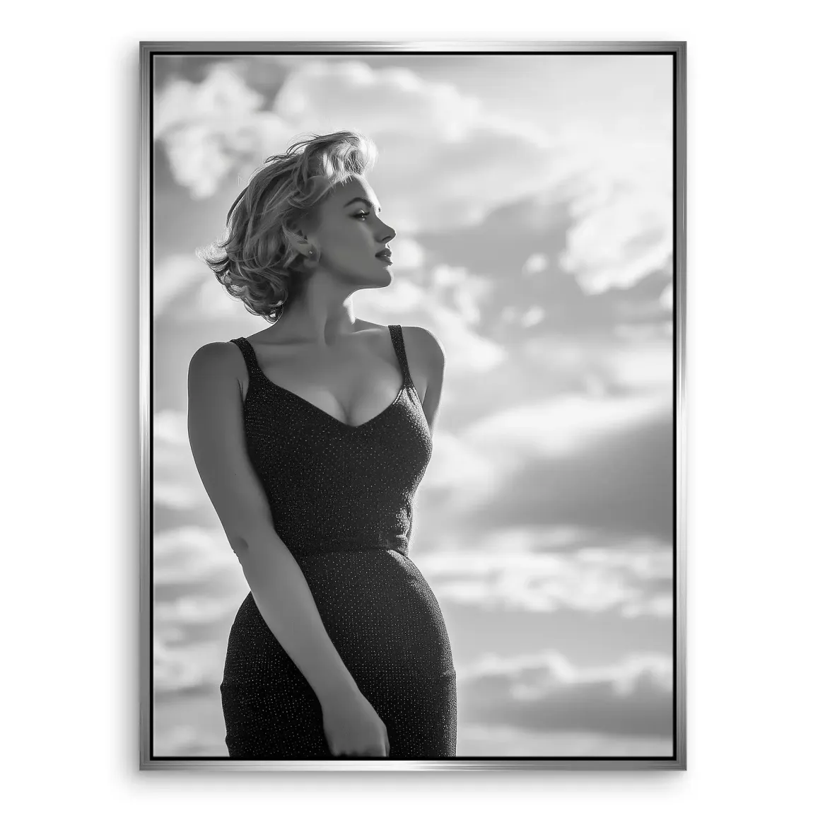 Marilyn Sunset Grace Leinwand Bild