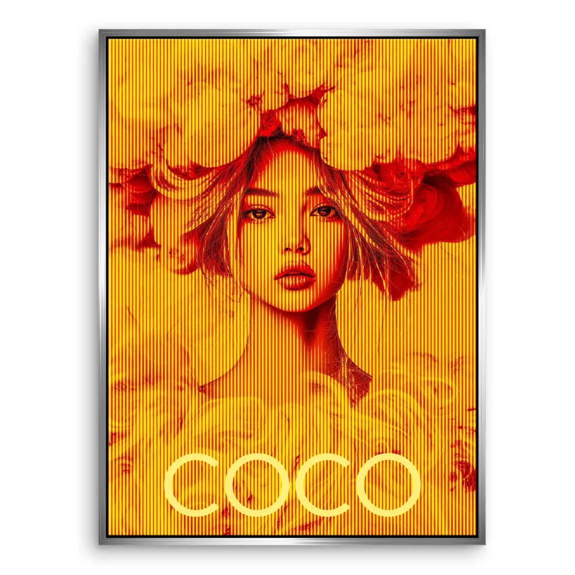 Coco Vision Leinwand Bild INGALERIE