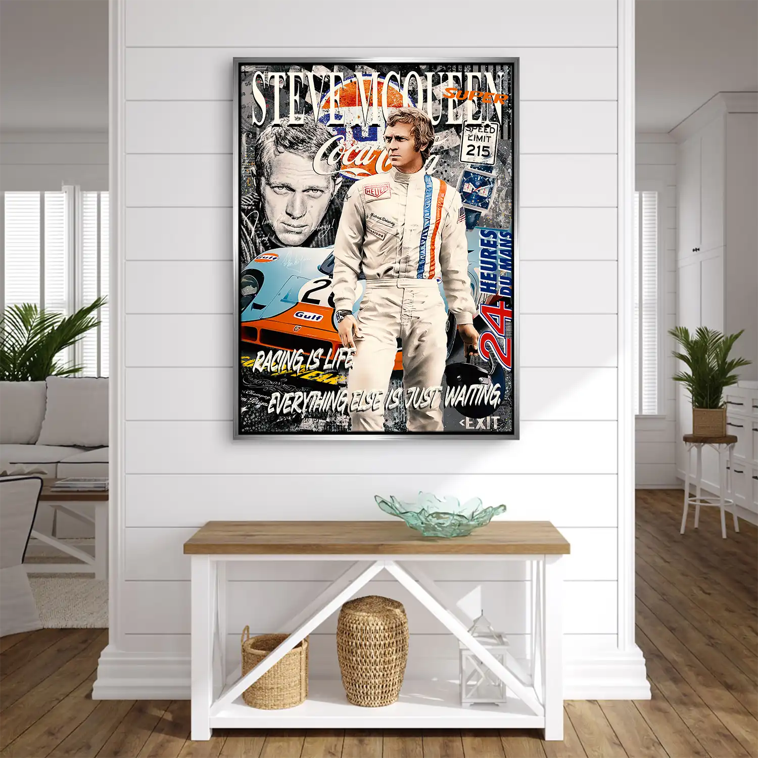 Steve 24 Stunden Leinwand Bild INGALERIE
