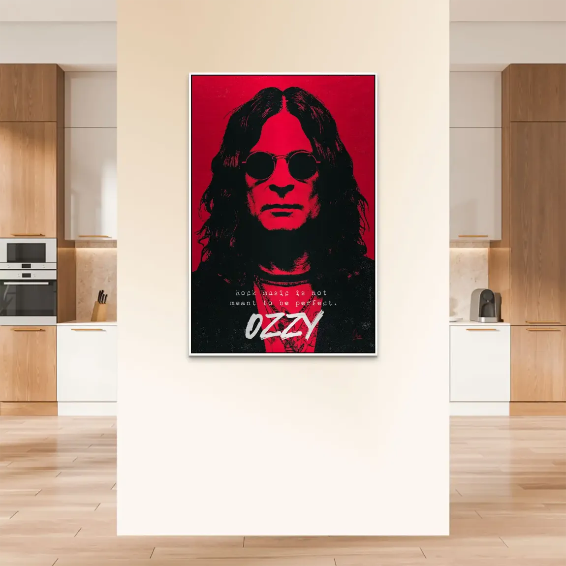 Ozzy Rock Spirit Alu Dibond Bild gebürstet