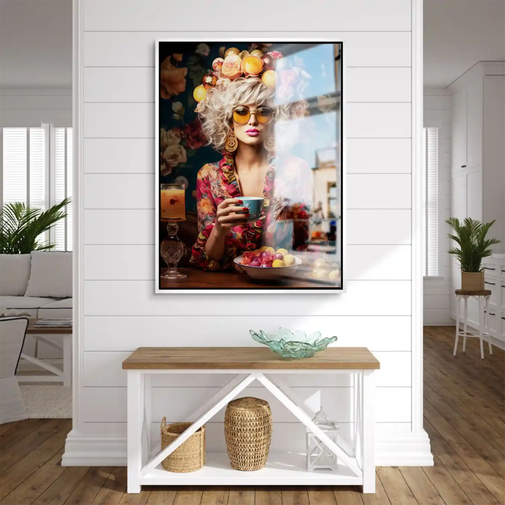 Beauty Bohemian Style Alu Gebürstet Bild INGALERIE