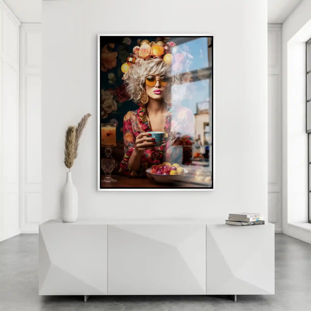 Beauty Bohemian Style Alu Gebürstet Bild INGALERIE
