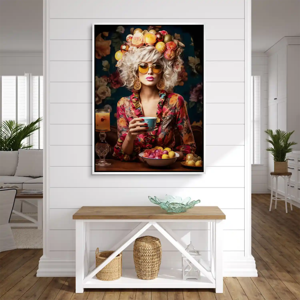 Beauty Bohemian Style Alu Gebürstet Bild INGALERIE