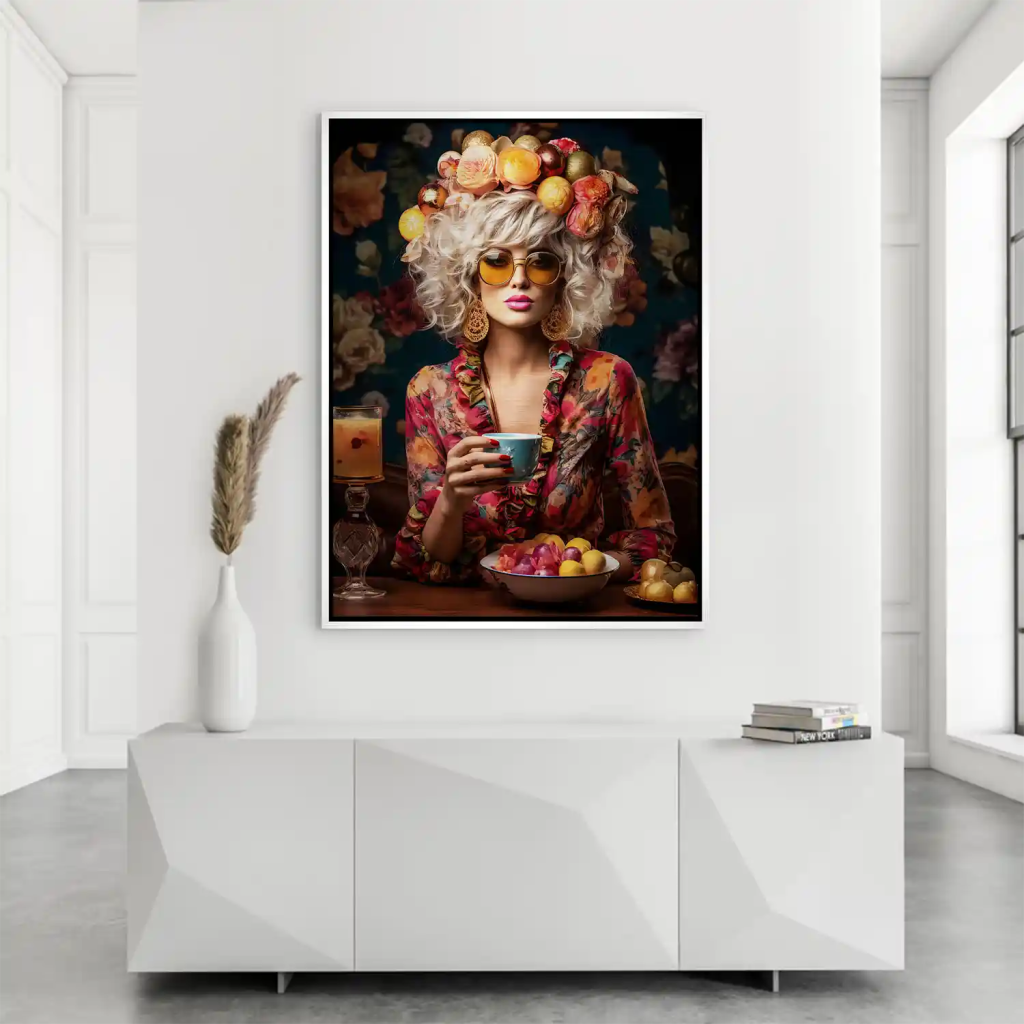 Beauty Bohemian Style Alu Gebürstet Bild INGALERIE