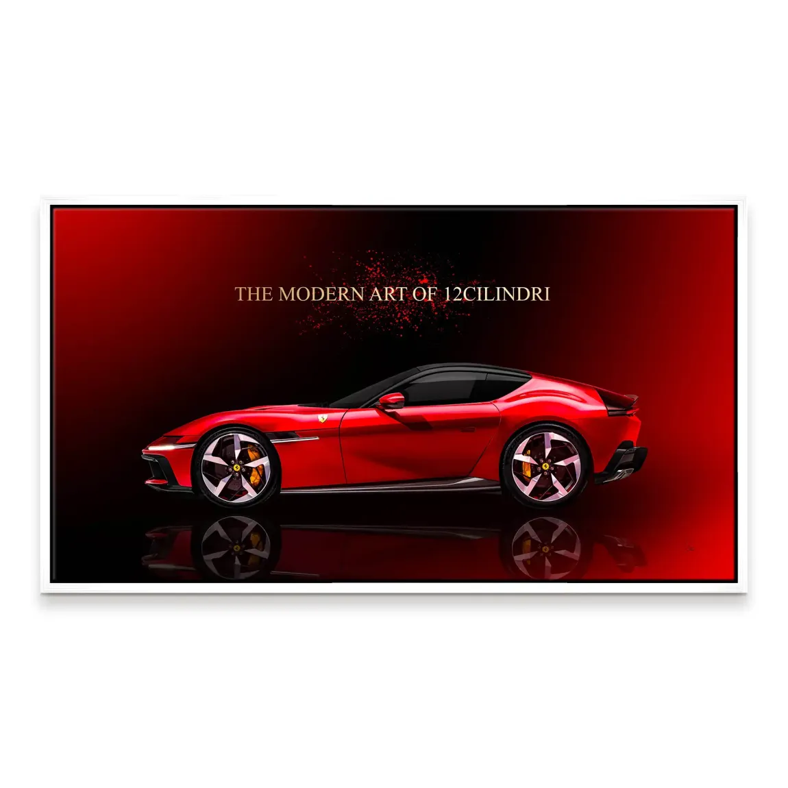 Ferrari Prestige Art Leinwand Bild