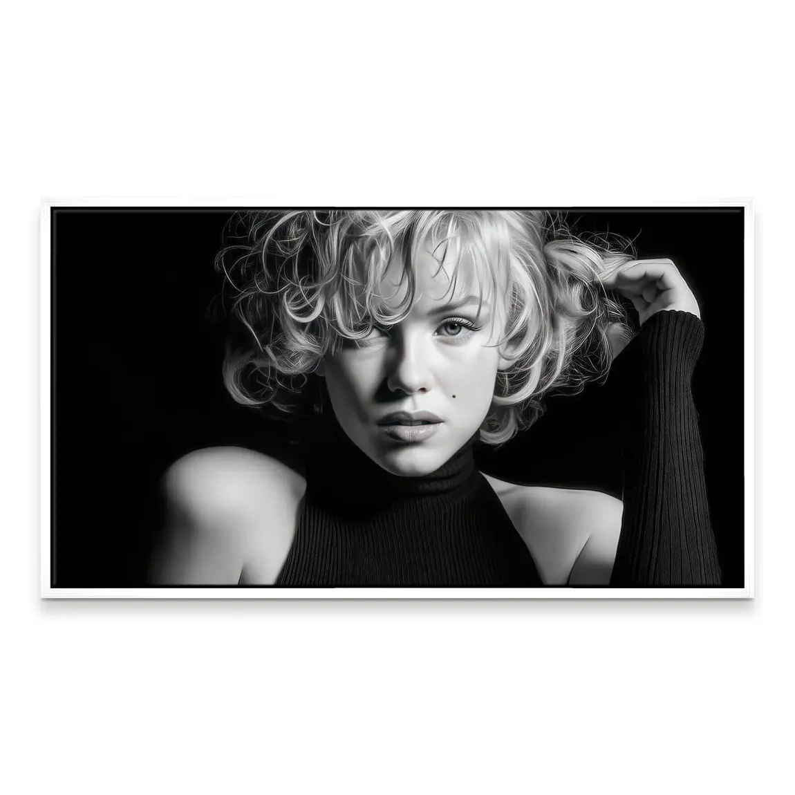 Marilyn Monroe Velvet Icon Leinwand Bild