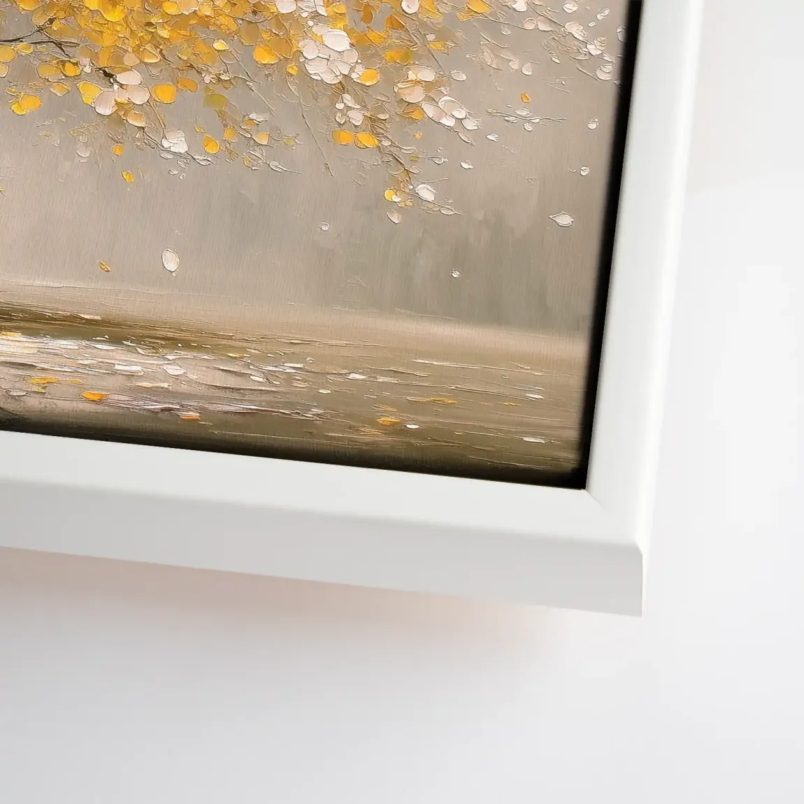 Golden Tree Art Leinwand Bild