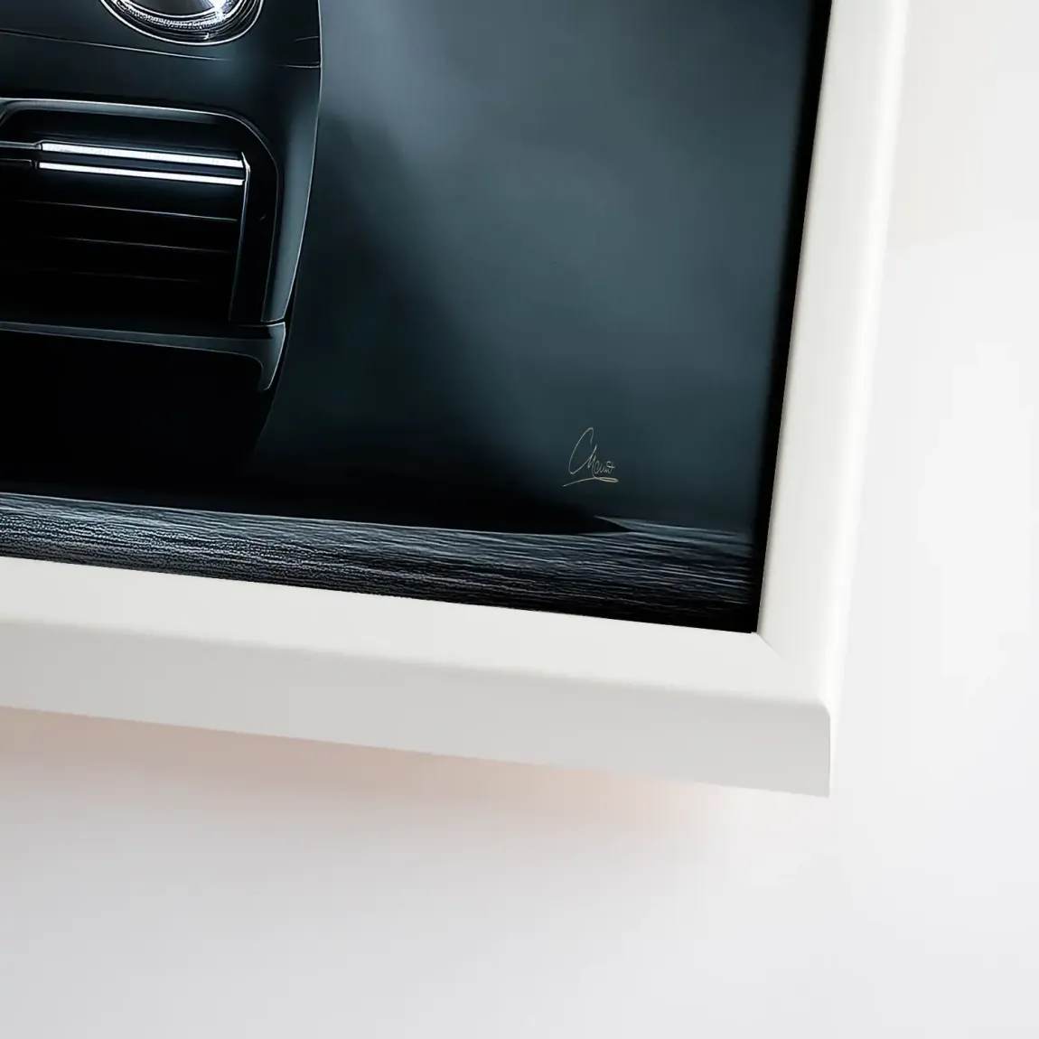 911 Silver Legend Leinwand Bild