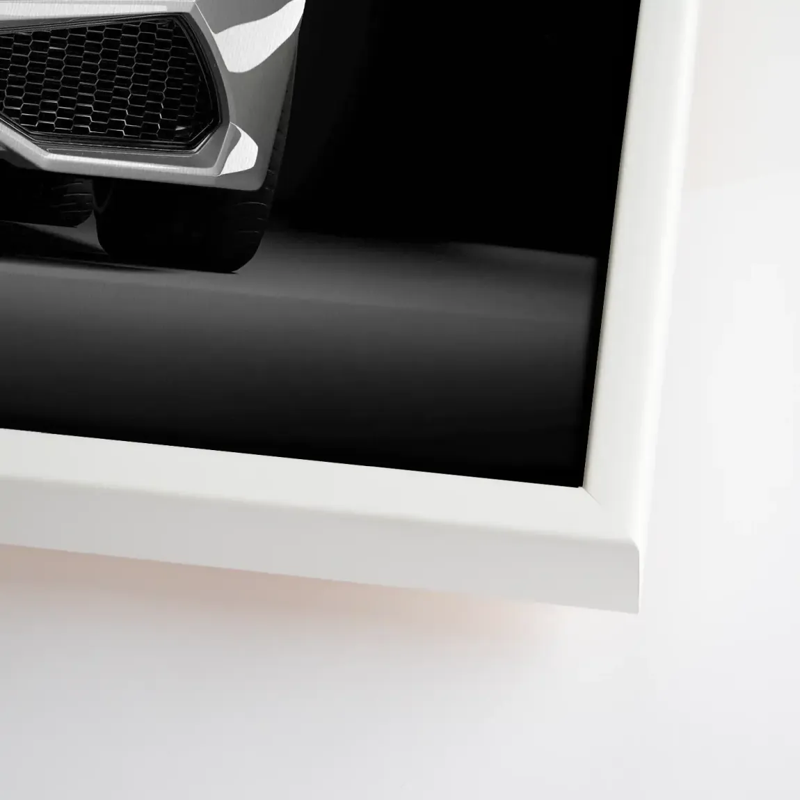 Midnight Lambo Vision Leinwand Bild