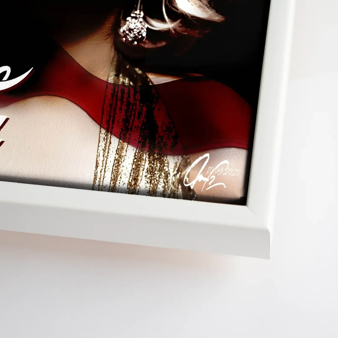 Marilyn Hollywood Glamour Leinwand Bild