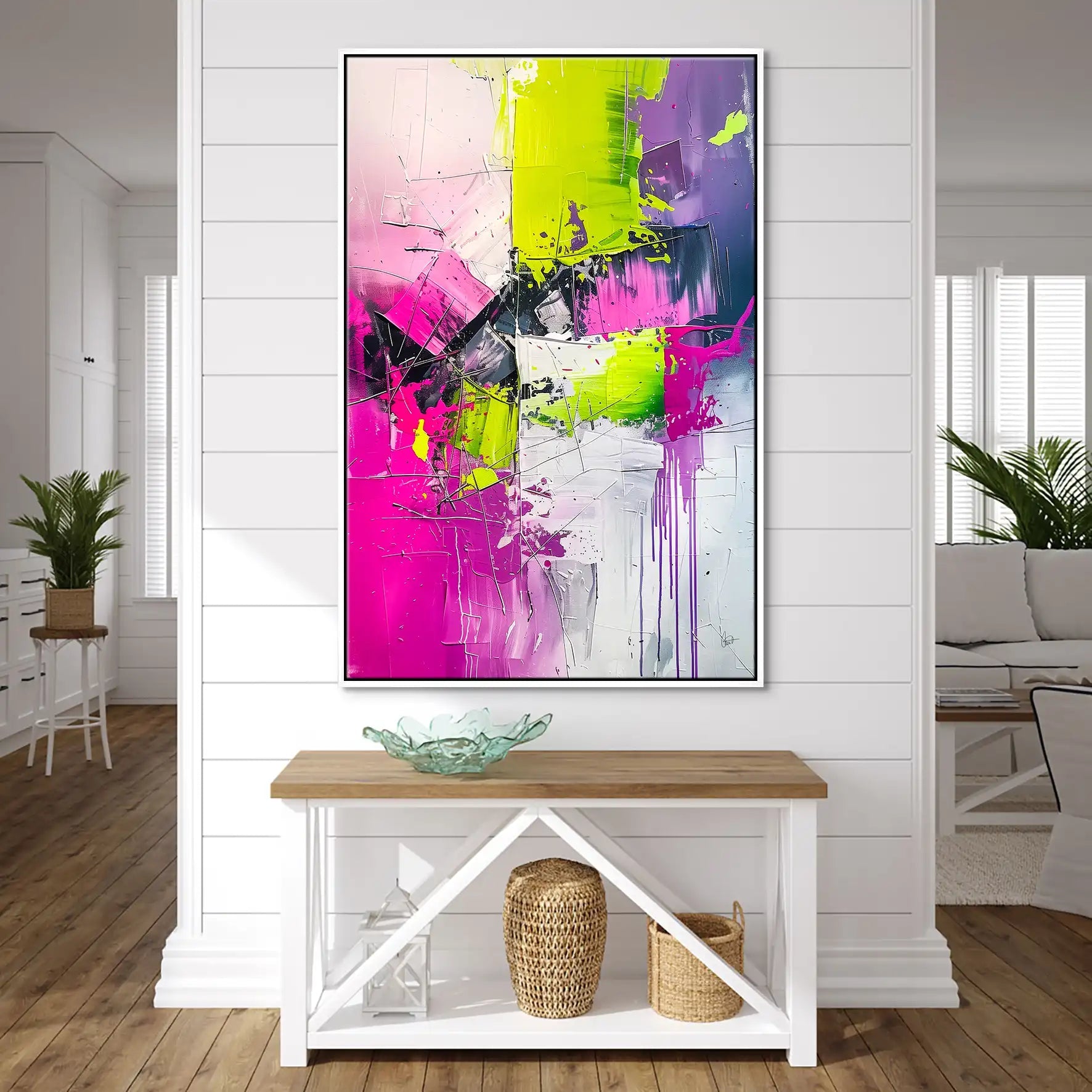 Abstrakt Nr.21 Leinwand Bild INGALERIE