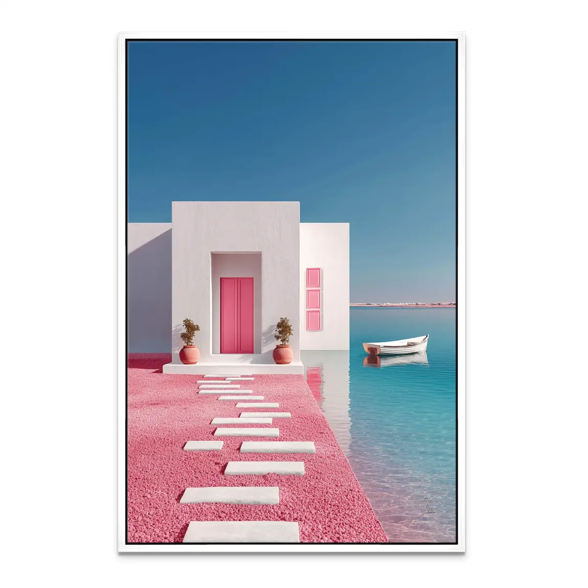 Casa Aurora Leinwand Bild