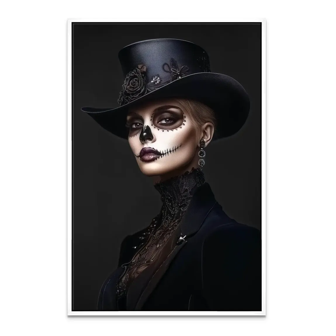 Lady of Shadows Color Leinwand Bild INGALERIE