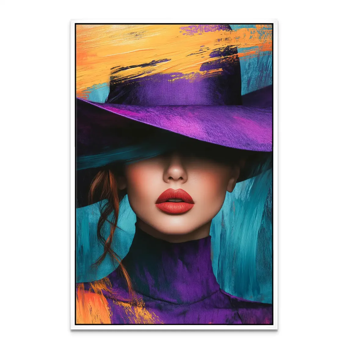 Queen of Color Leinwand Bild INGALERIE