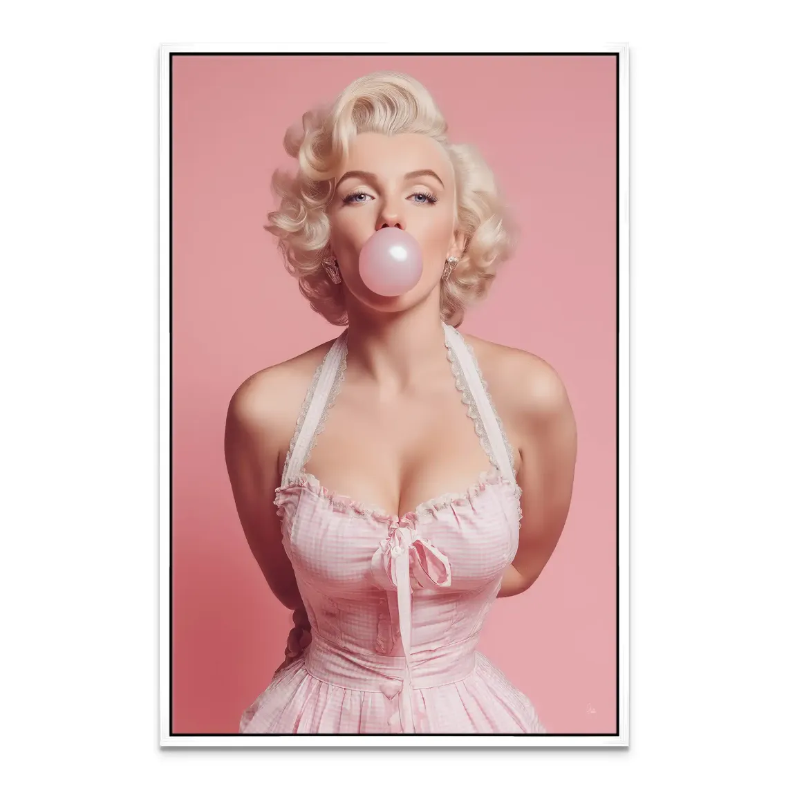 Monroe Bubble Charm Leinwand Bild