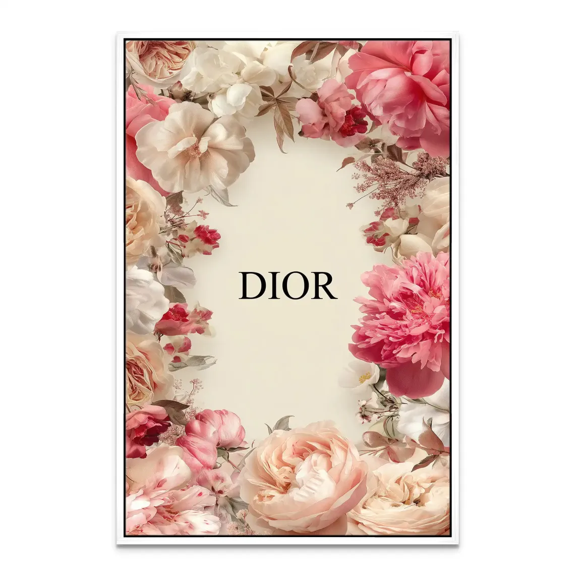 Floral Couture Leinwand Bild - INGALERIE | Dein Onlineshop für moderne Wandbilder