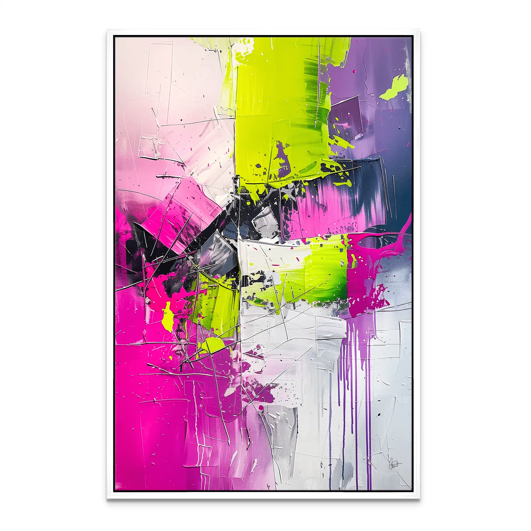 Abstrakt Nr.21 Leinwand Bild INGALERIE