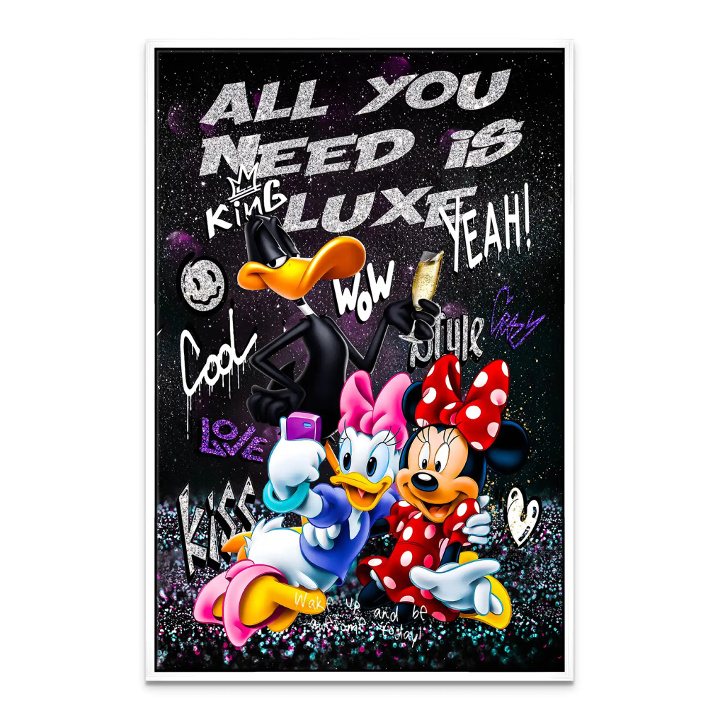 Duffy Minnie Daisy Luxe Leinwand Bild INGALERIE