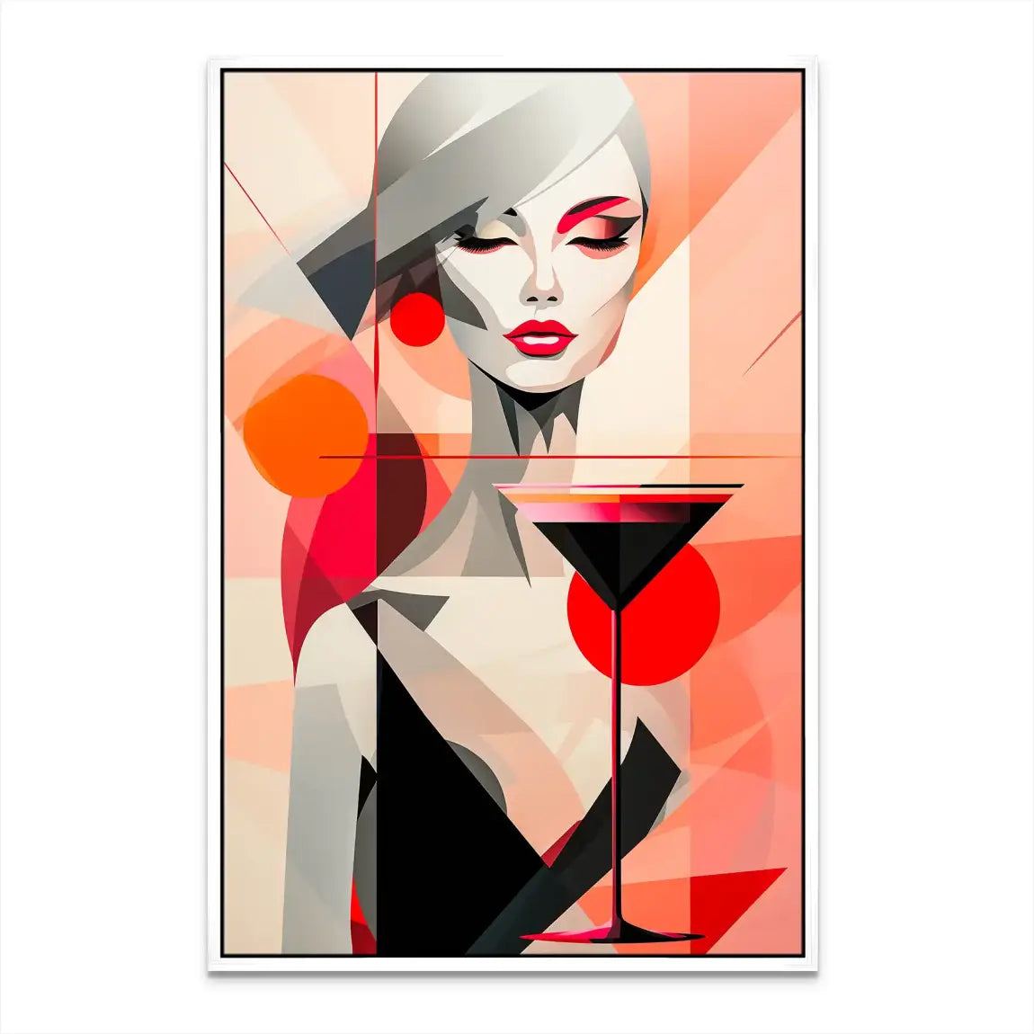 Martini Style Leinwand Bild INGALERIE